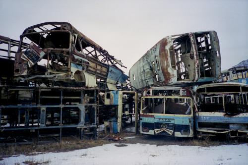 Busbahnhof, Kabul 2015